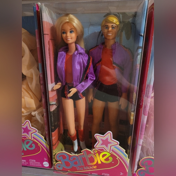 1980 Rollerskating Barbie and Ken - Picture 1 of 5